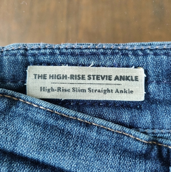 AG Adriano Goldschmied The High Rise Stevie Slim Straight Ankle - Picture 5 of 11